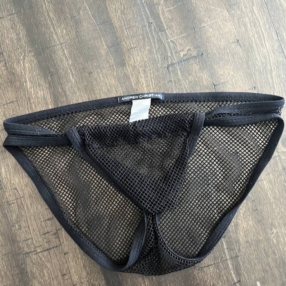 Men’s Andrew Christian Mesh/Adjustable Briefs